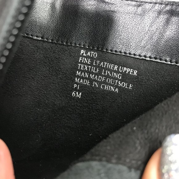 Studded ankle Leather Boot CHARLES - Picture 9 of 10